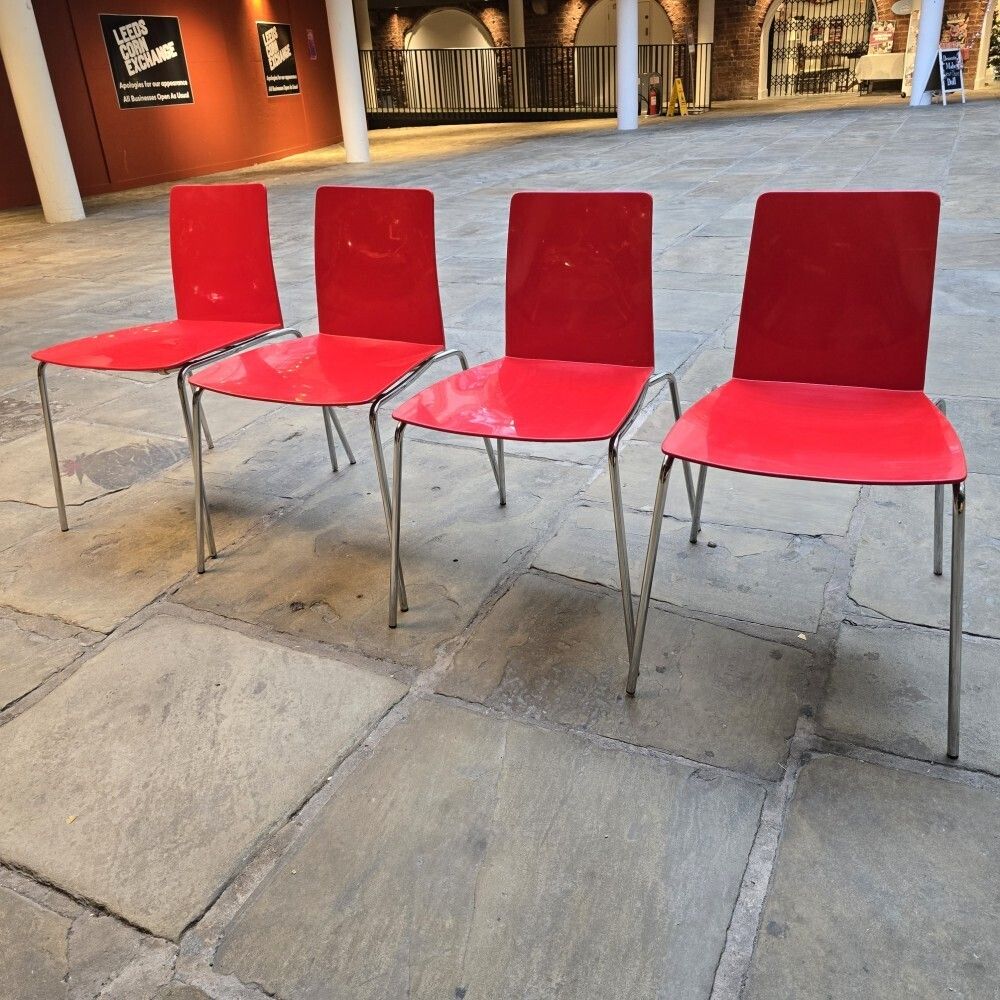 Red Leaf Dining Chairs By Moroso photo furniture