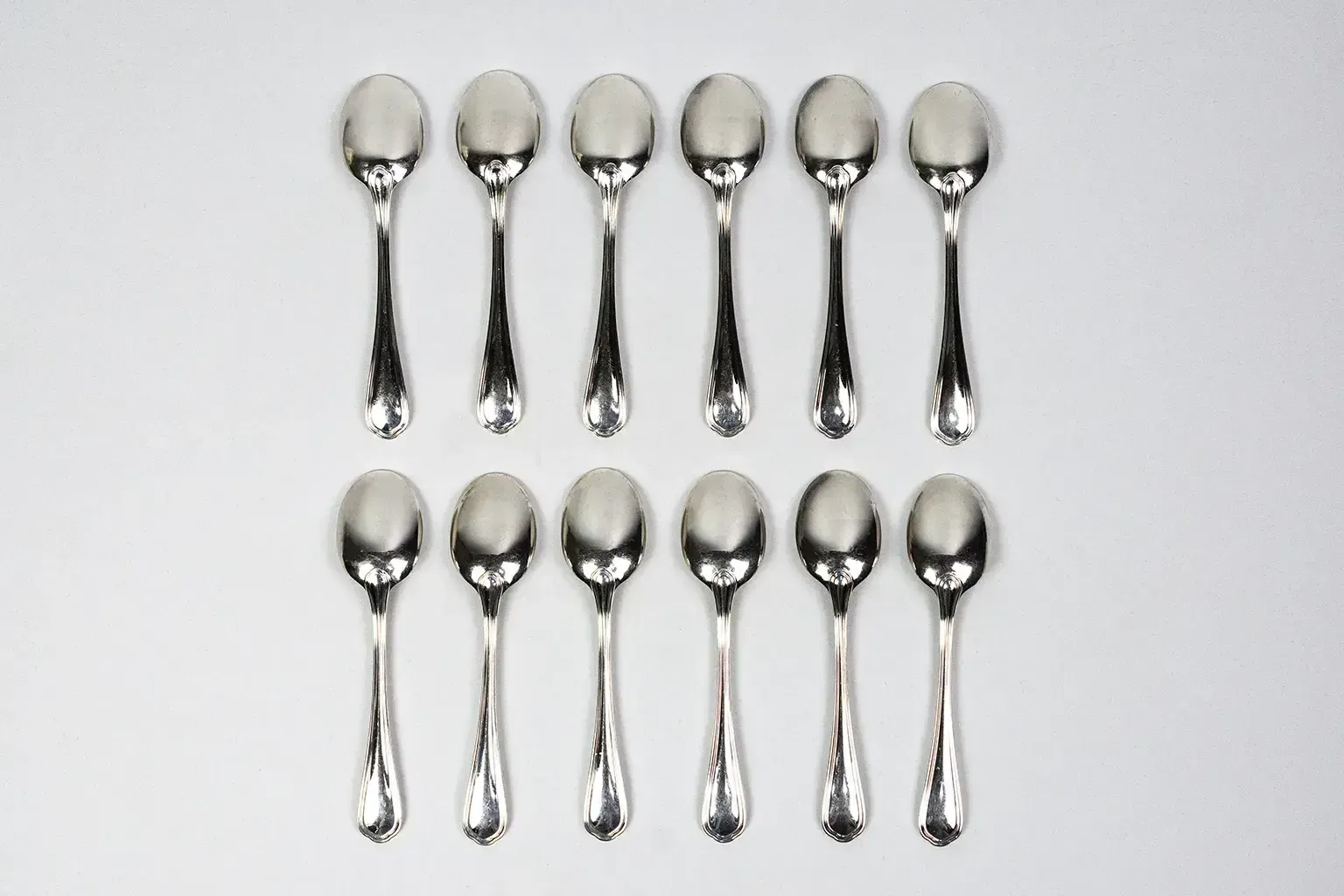 Christofle – 12 Spatours Silver Plated Teaspoons In Their Original Case photo Home Decor