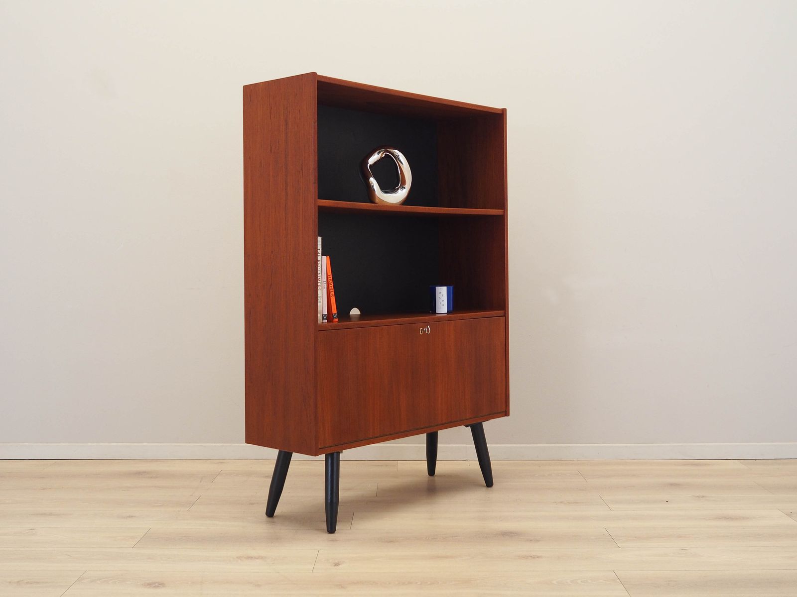 Teak Bookcase, Danish Design, 1960s, Manufactured In Denmark photo 699.0
