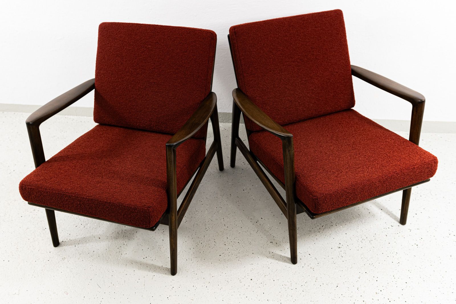 Mid Century Modern Armchair By Sfm, Poland, 1960s photo for sale