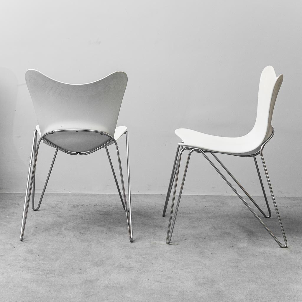 Set Of 4 Trip Chairs By Casprini For Ziliani, 2000s photo 393.0
