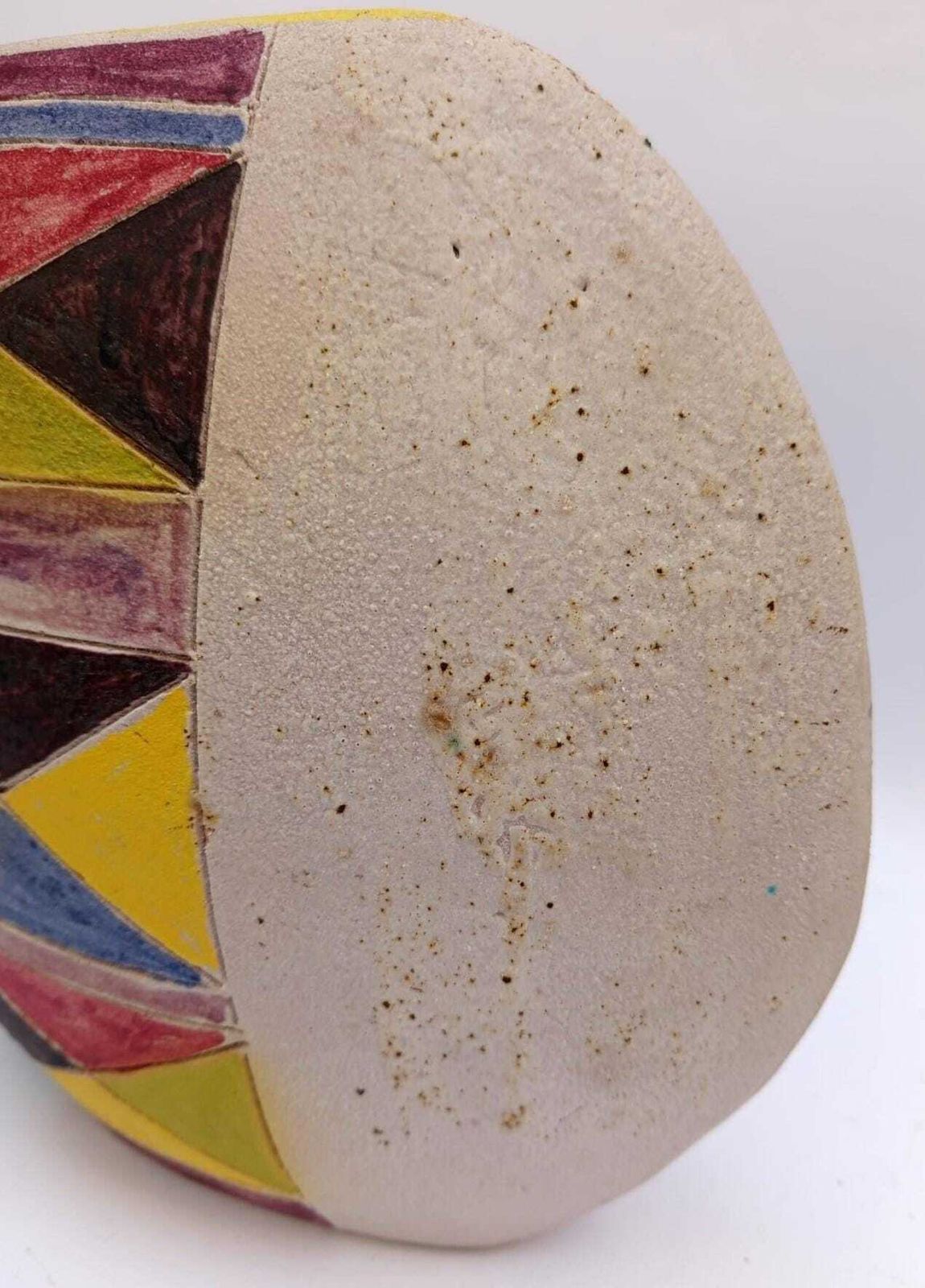 Rare Large Xxl Ceramic Vase By Gli Etruschi, Designed By Ivo De Santis, Mid Century Modern. photo vinterior