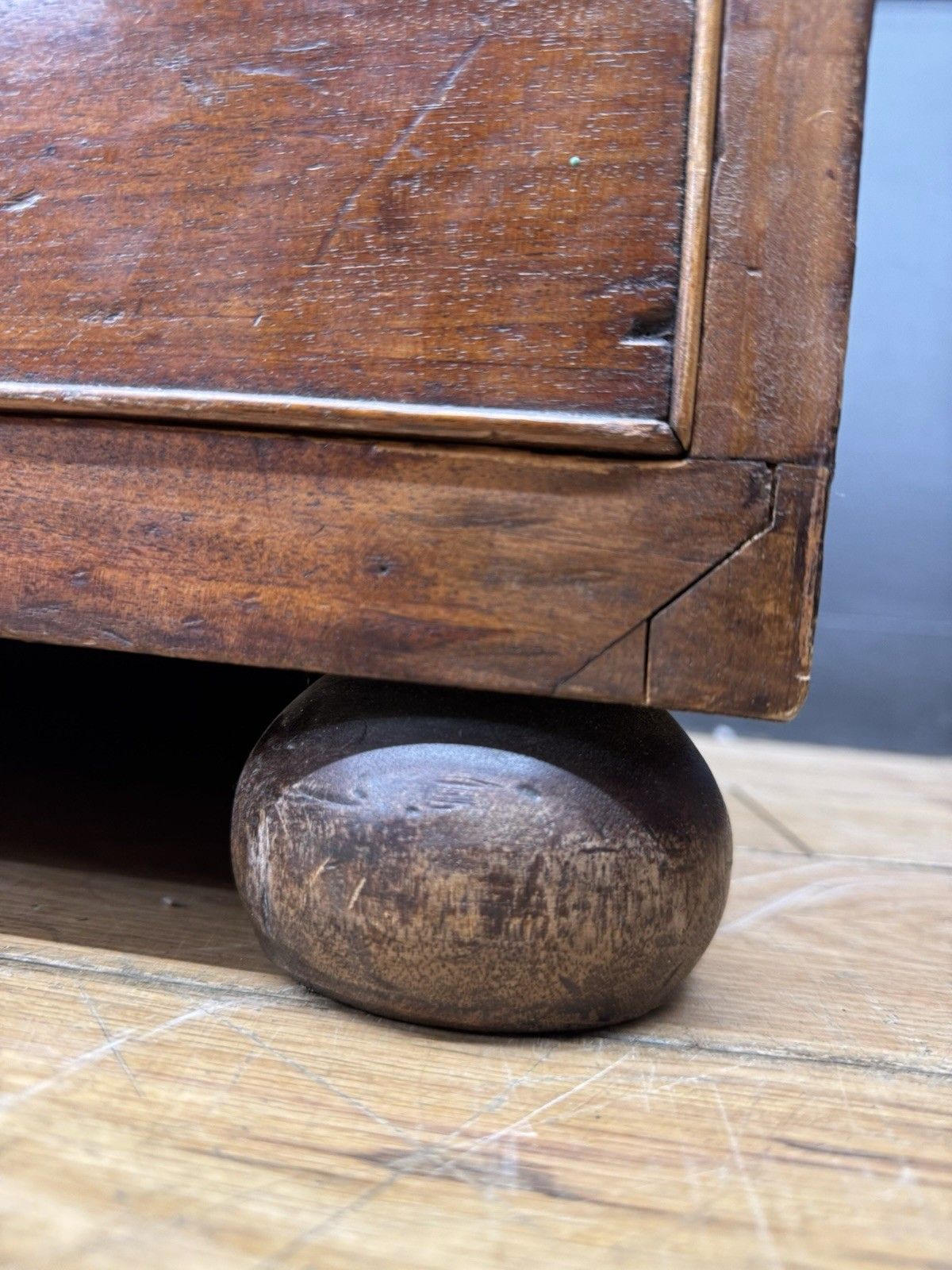 Antique Victorian Mahogany Chest Of Drawers Hobbs & Co / Bedroom Storage photo vintage