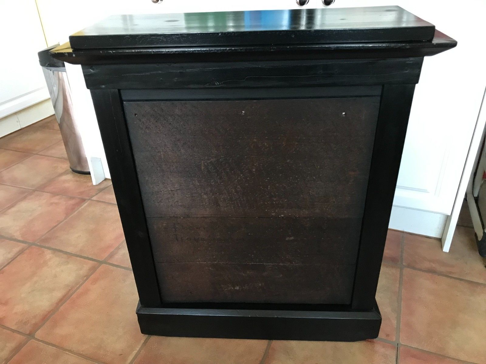 photo buy Antique 19th. Century  French Ebonised Dwarf Bookcase