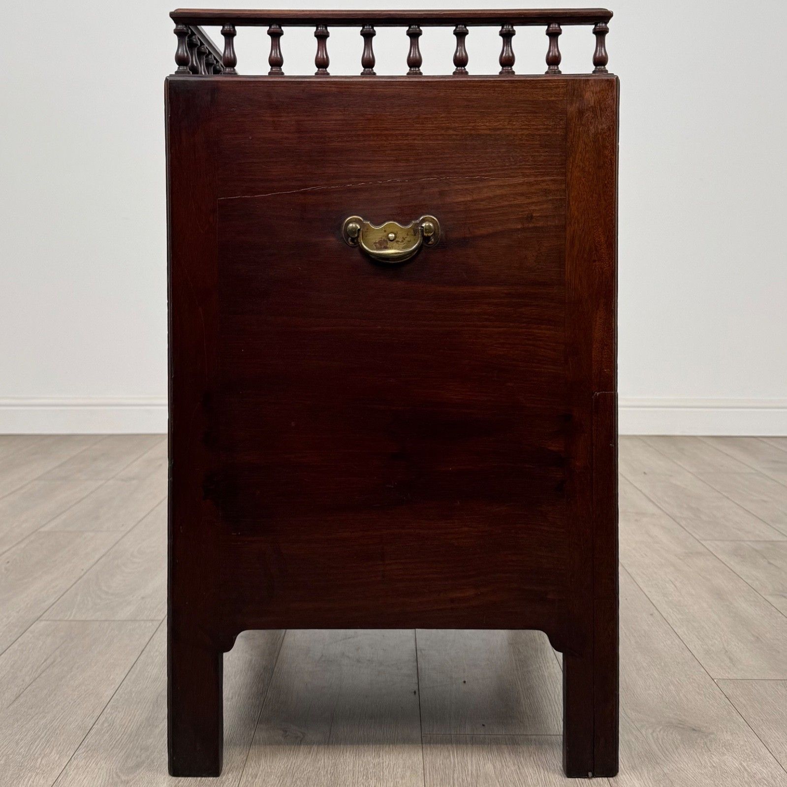 Antique 18th Century Unique Fine Quality Cabinet In Mahogany ( Af 5207 ) photo vintage