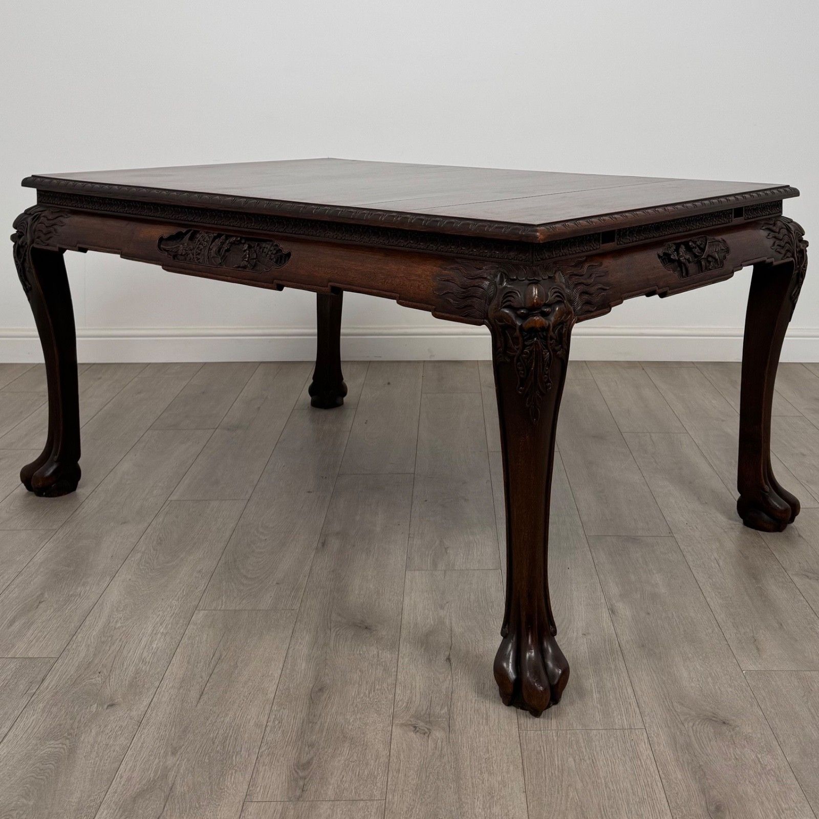 Antique 20th Century Chinese Rosewood Dining Table With 6 Chairs ( Af 5179 ) photo furniture