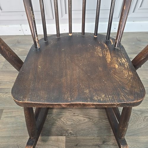 Vintage Ercol Rocking Chair  Windsor Mid Century Retro Rocker F182 Cc41 photo 160.0
