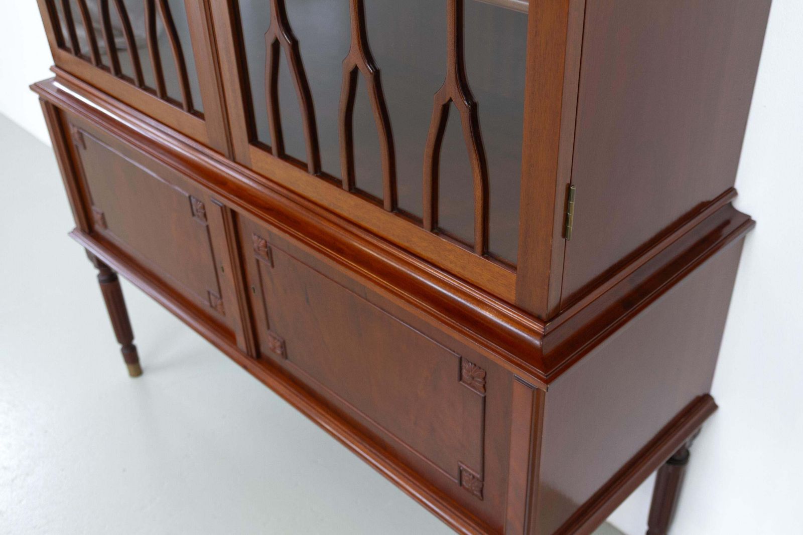 2139.0 Danish Hepplewhite Mahogany Display Cabinet By Farre Møbelfabrik, 1970s. photo