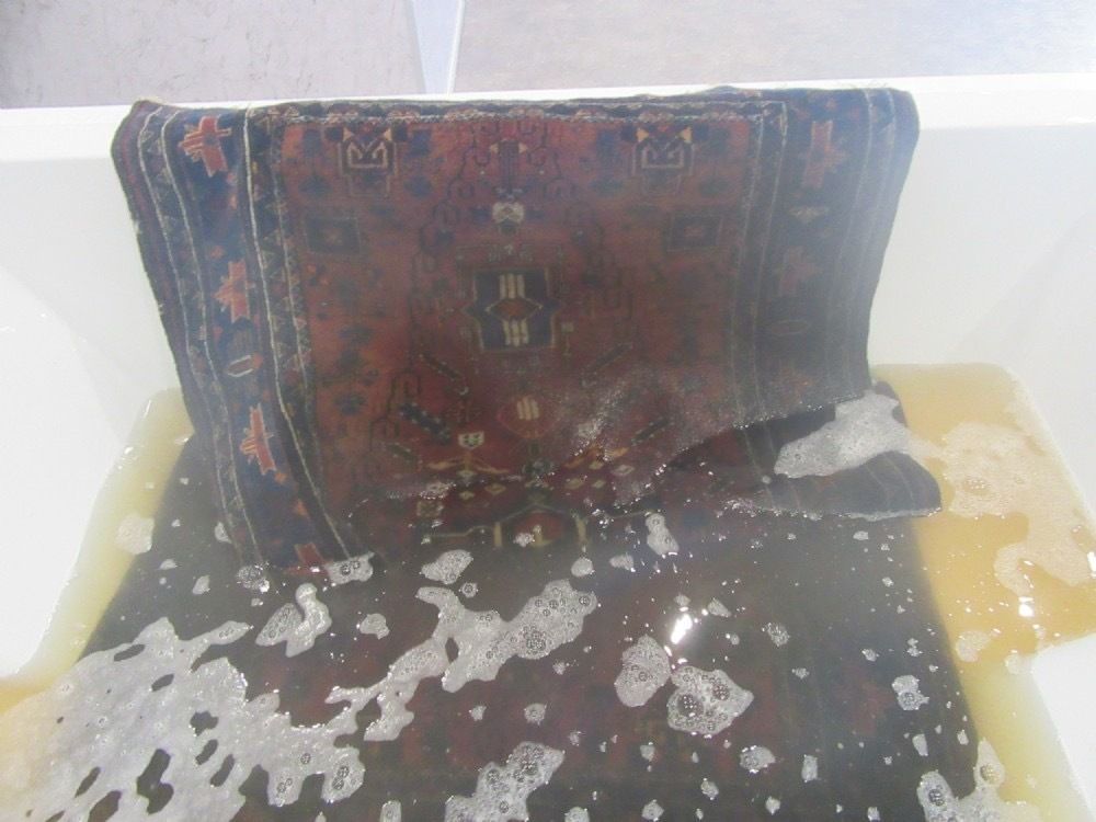 photo buy Unusual Antique Baluch Rug. 181cm X 104cm.