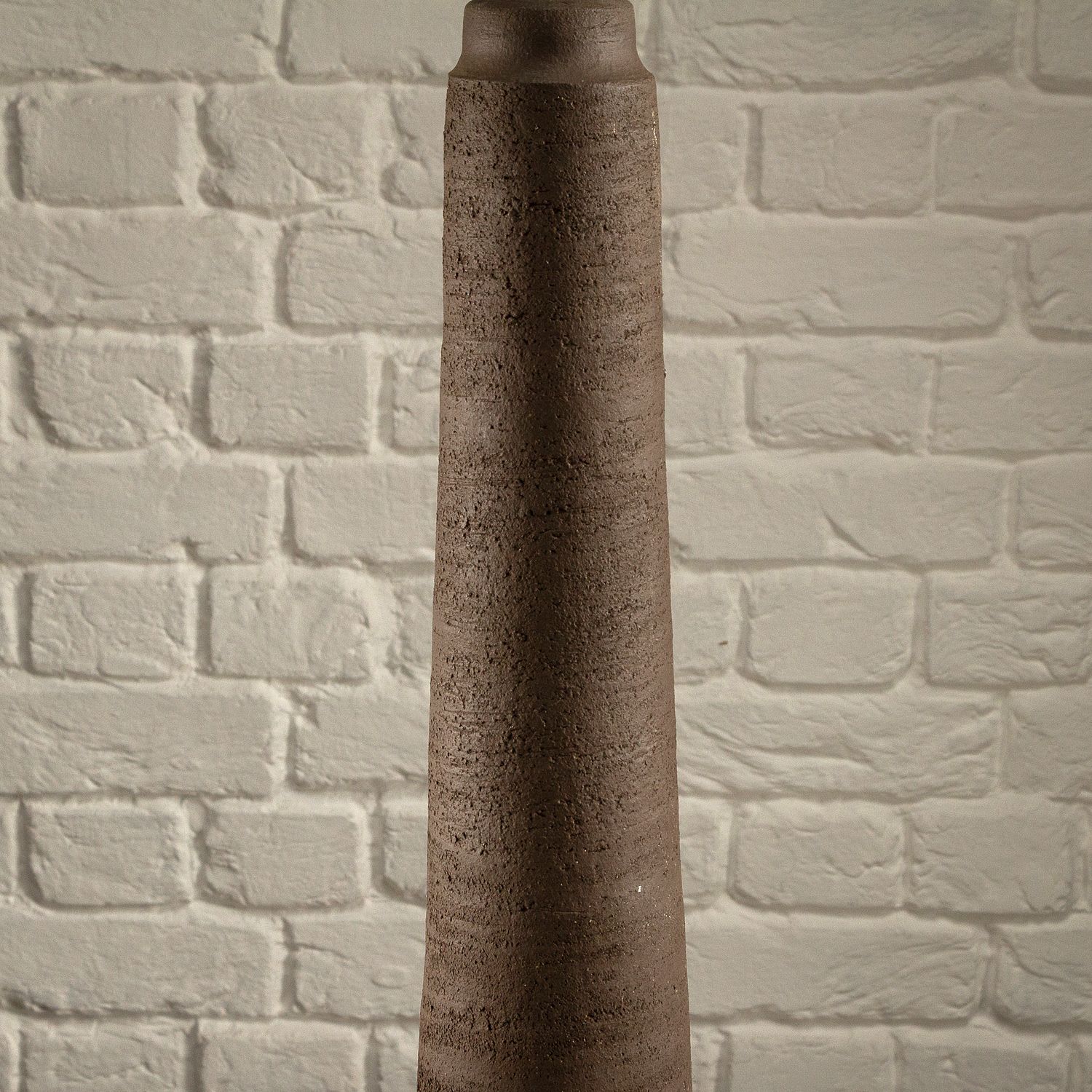 Very Large Studio Ceramic Table Lamp, Denmark, 1960s photo vinterior