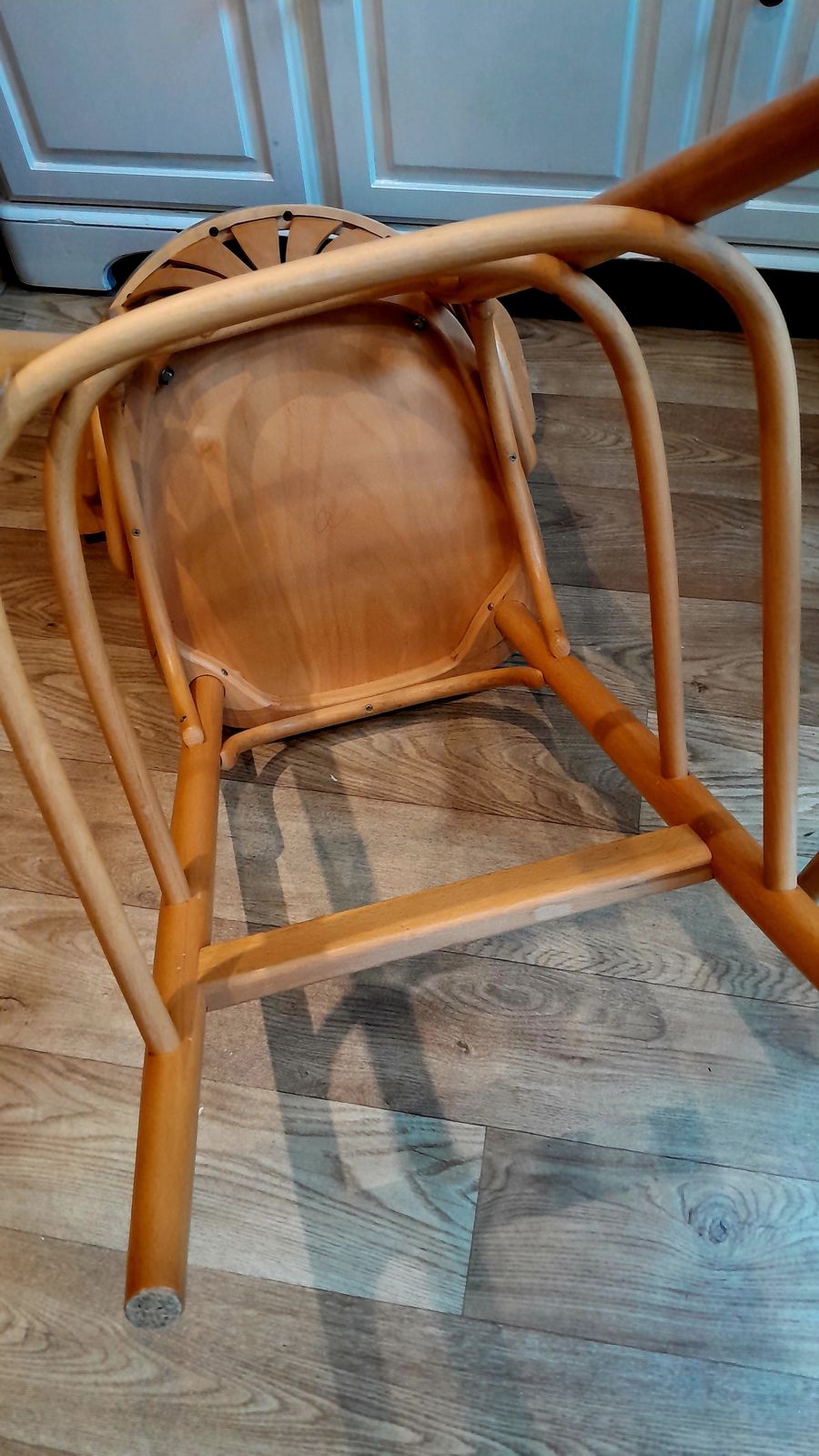 Set Of 2 Vintage Radomsko Zmg Bar Stools 1970s 1980s photo vintage
