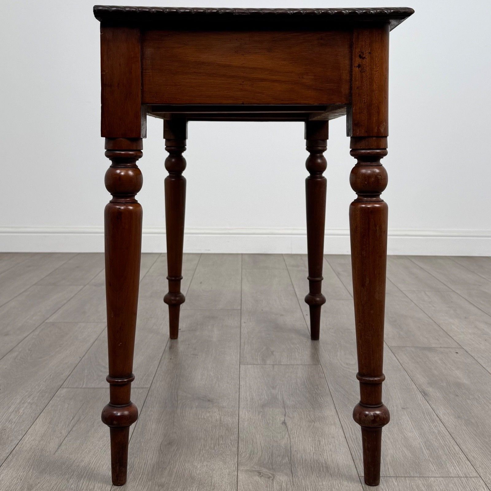 Antique 20th Century Fine Quality Writing Table In Mahogany photo buy