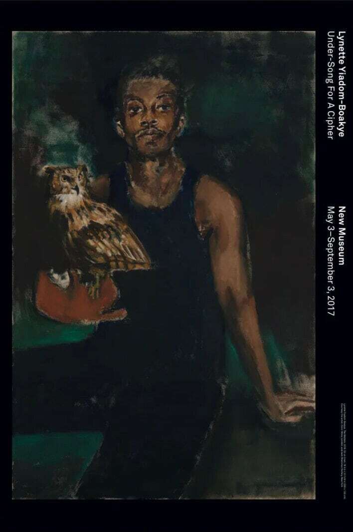 Original Lynette Yiadom Boakye Exhibition Poster The Matters Stunning Museum Print Black Female Artist Poc