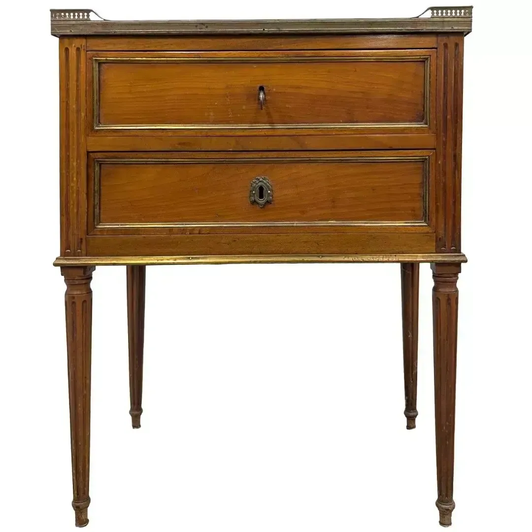 Small Mahogany Chest Of Drawers In The Louis XVI Style
