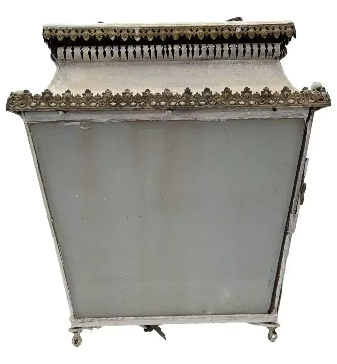 Hall Lantern In Period Lacquered Finish, Restoration