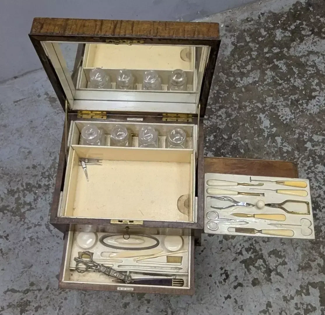 Mappin And Webb English Style Bathroom Cabinet photo for sale