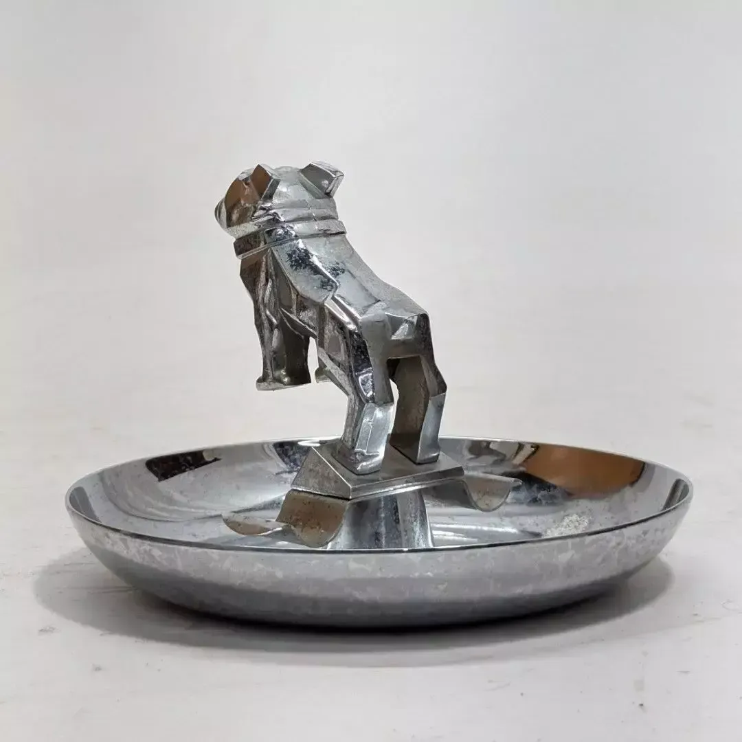 Mack Trucks Cigar Ashtray With Bulldog Design photo Home Decor
