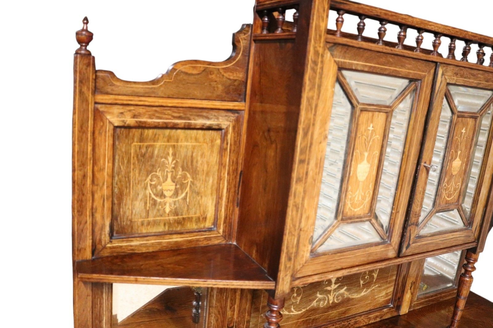 Antique Victorian Inlaid Rosewood Chiffonier / Parlour Cabinet 19th Century photo buy