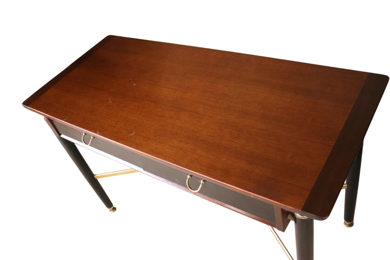 Furniture G Plan Librenza Tola & Black Vintage Hall Console Table Writing Desk Mid Century photo