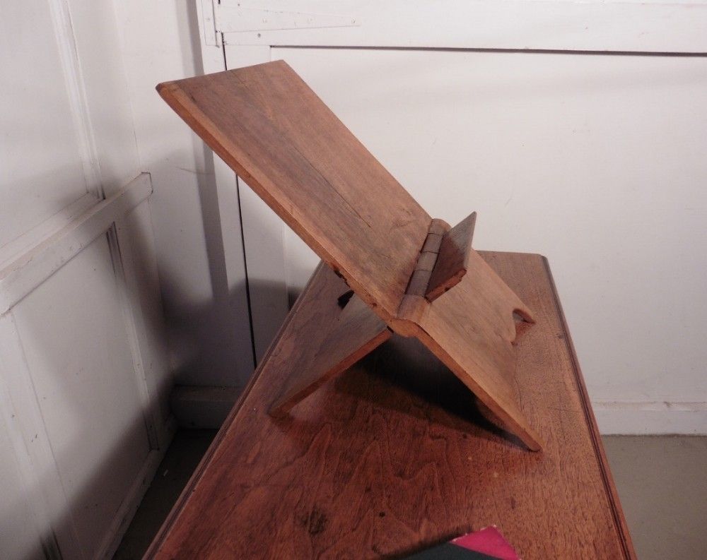 French Walnut Book Rest, Prayer Book, Music Stand photo for sale