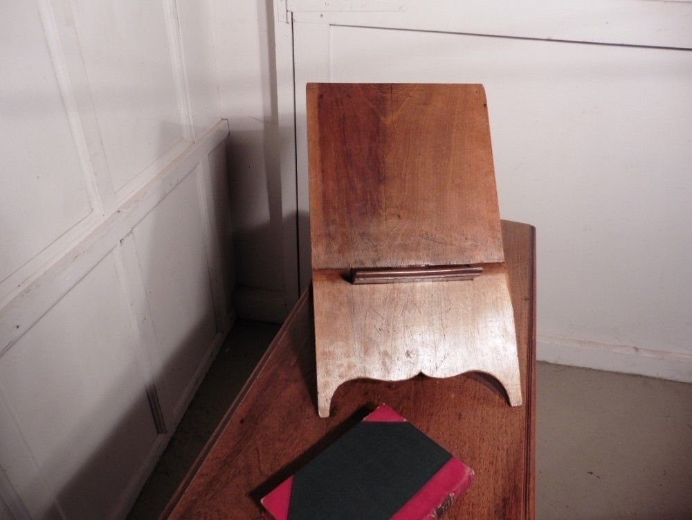 French Walnut Book Rest, Prayer Book, Music Stand photo Home Decor