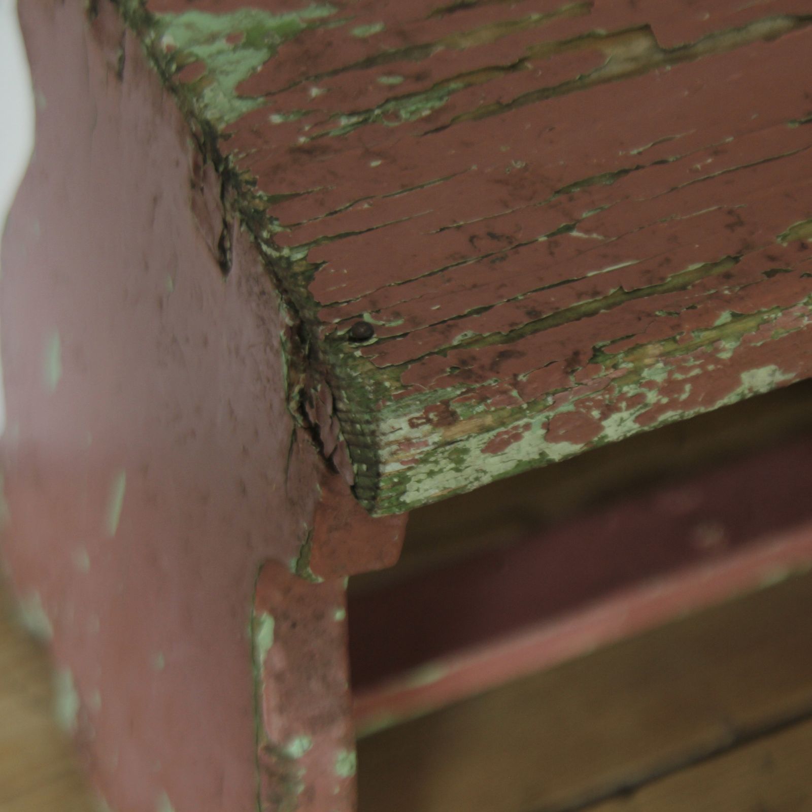 Antique Pine Milking Stool, 1800s photo furniture