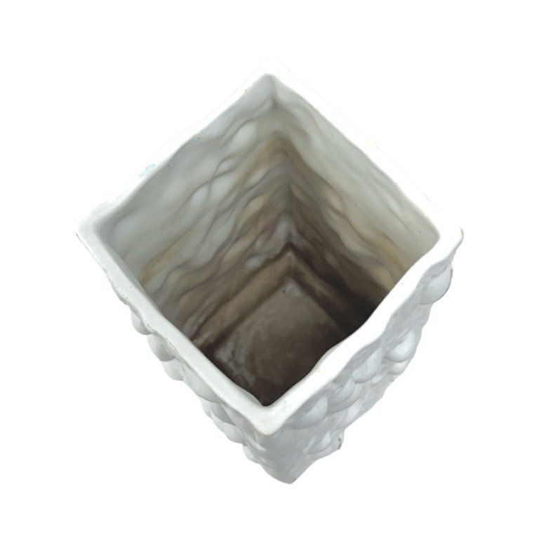 Fossil Biscuit Vase, Veb Kunstporzellan Ilmenau, Germany 1970s photo vinterior