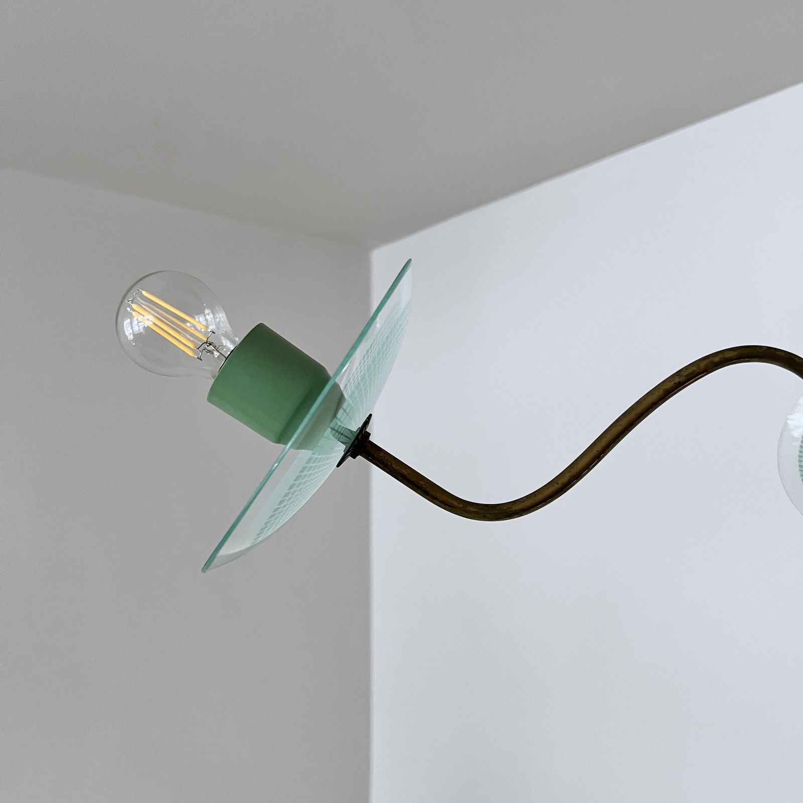 Italian Mid Century Modern Chandelier photo 495.0