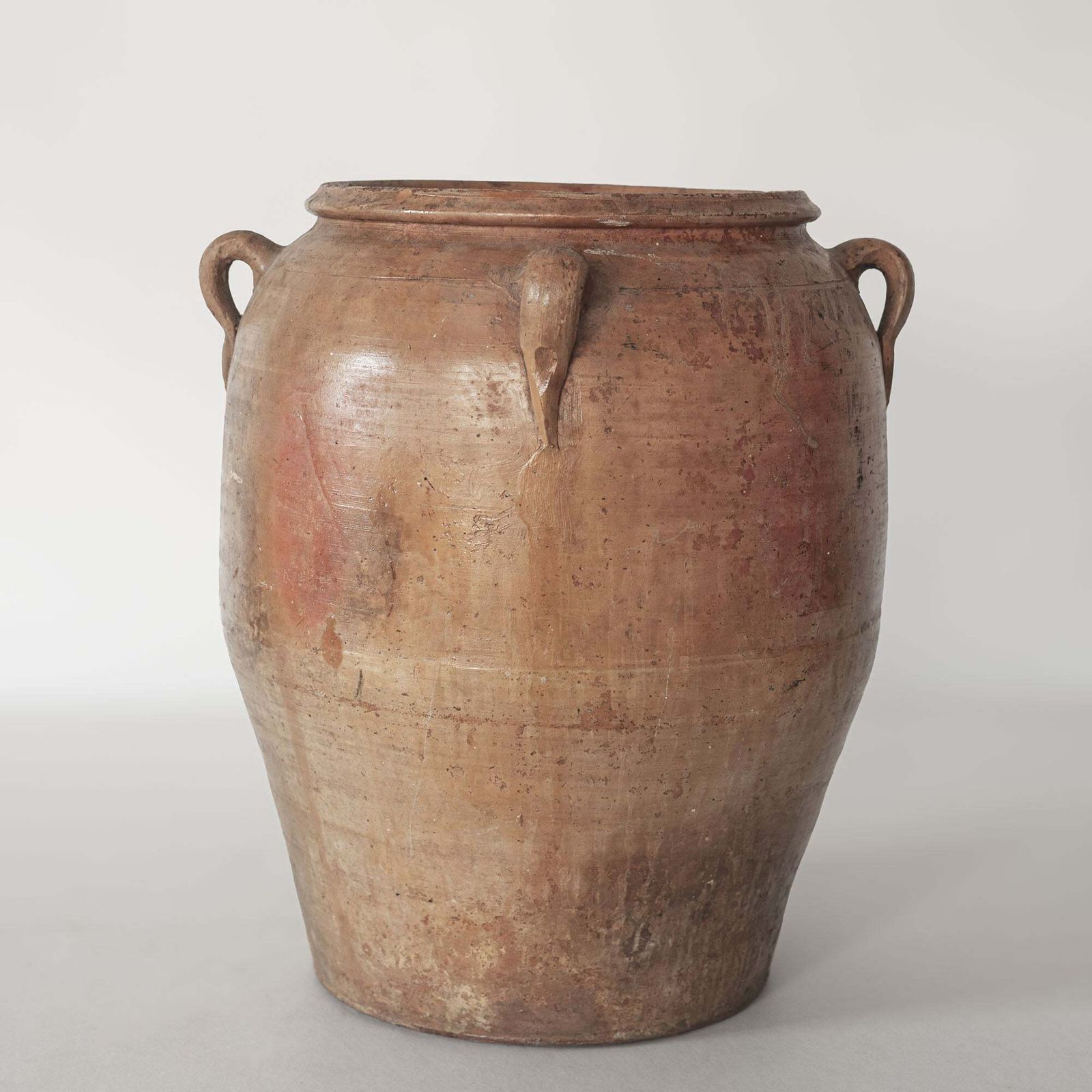 Grote Antieke Olijfpot – 19e Eeuw, Mediterraan