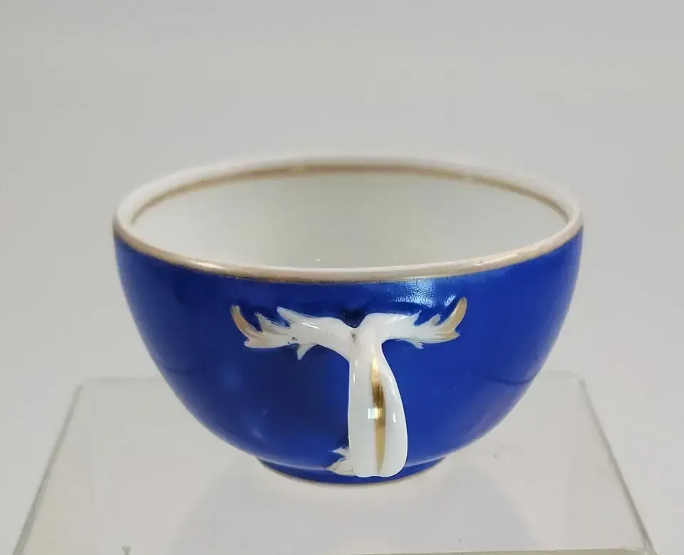 Gardner Porcelain Tea Cup & Saucer, Moscow, Russia, C.1880 photo buy