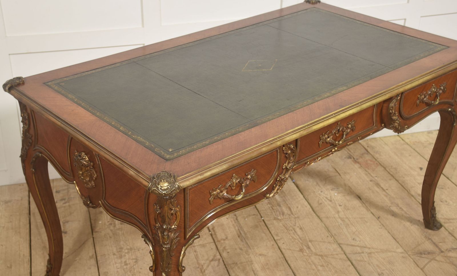 photo for sale Fine French Louis XV–Style Ormolu Mounted Bureau Plat