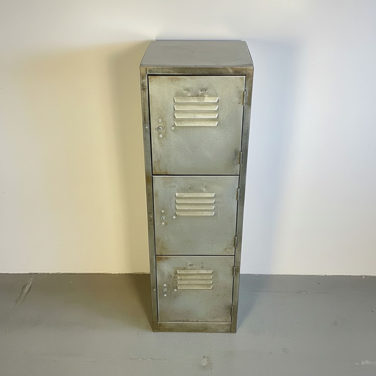 Vintage Locker With 3 Compartments photo for sale