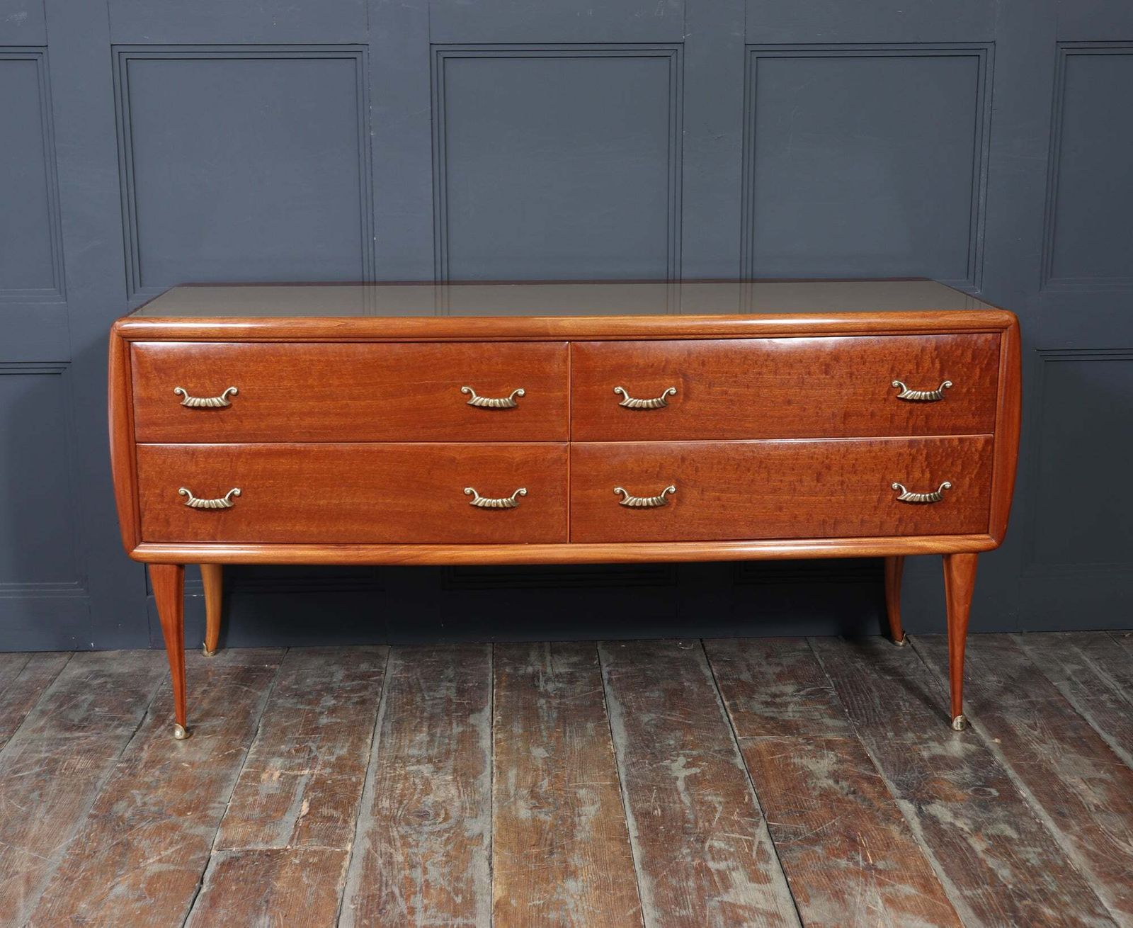 photo furniture Italian Mid Century Chest Of Drawers C1950