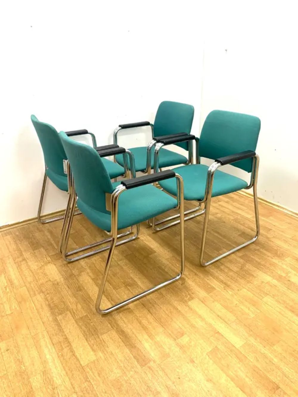 photo furniture Retro Armchairs With Armrests, 1970s–80s, Czechoslovakia (Set Of 4)