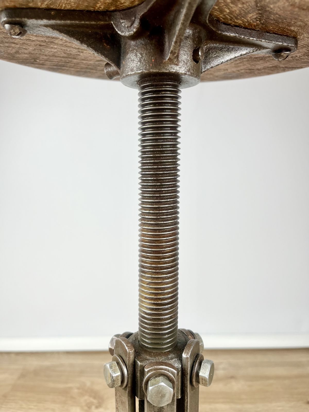 Rubery Owen Adjustable ‘Blade’ Stool, British 1940s photo buy