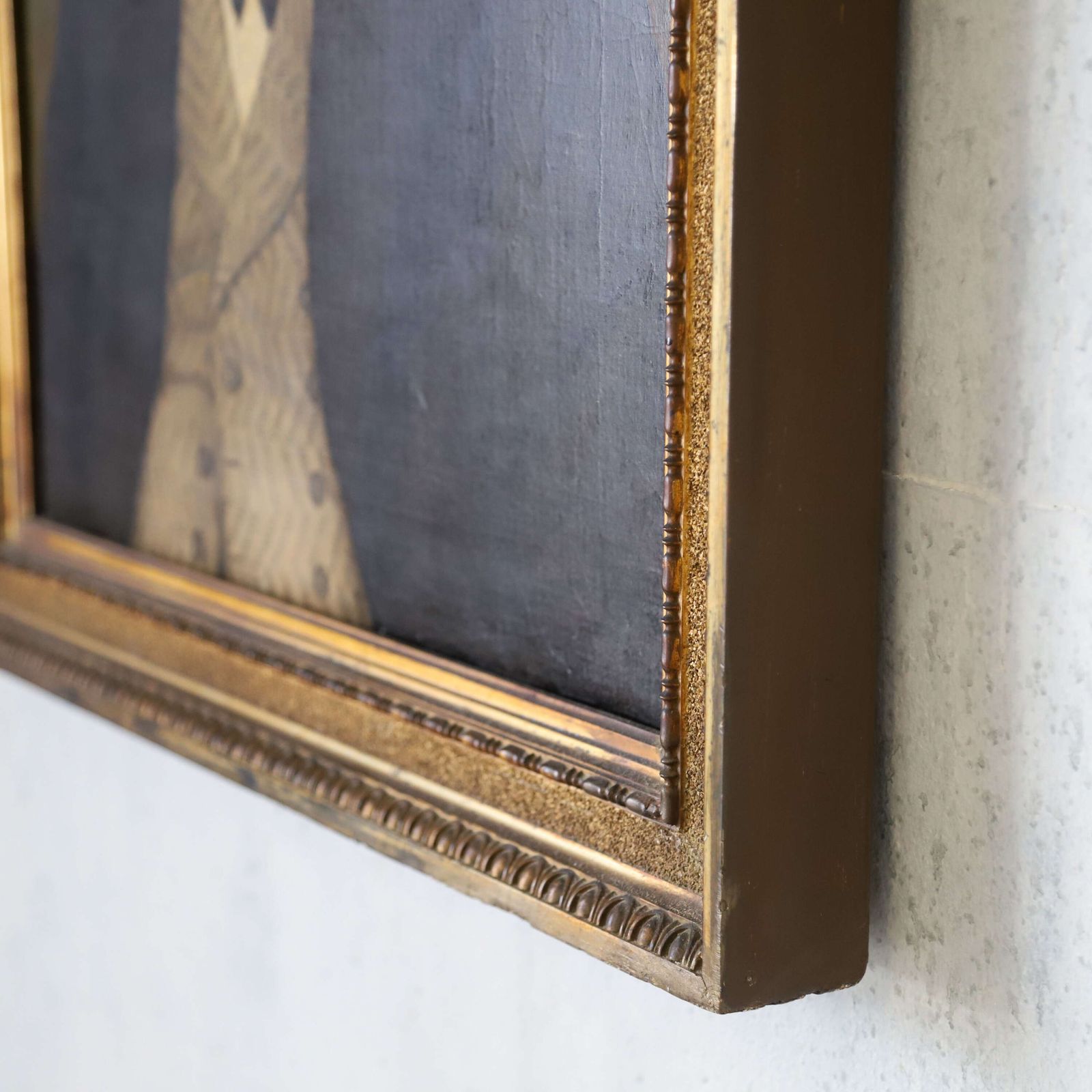 photo furniture Antique Oil Painting — Portrait Of Girolamo Luxardo