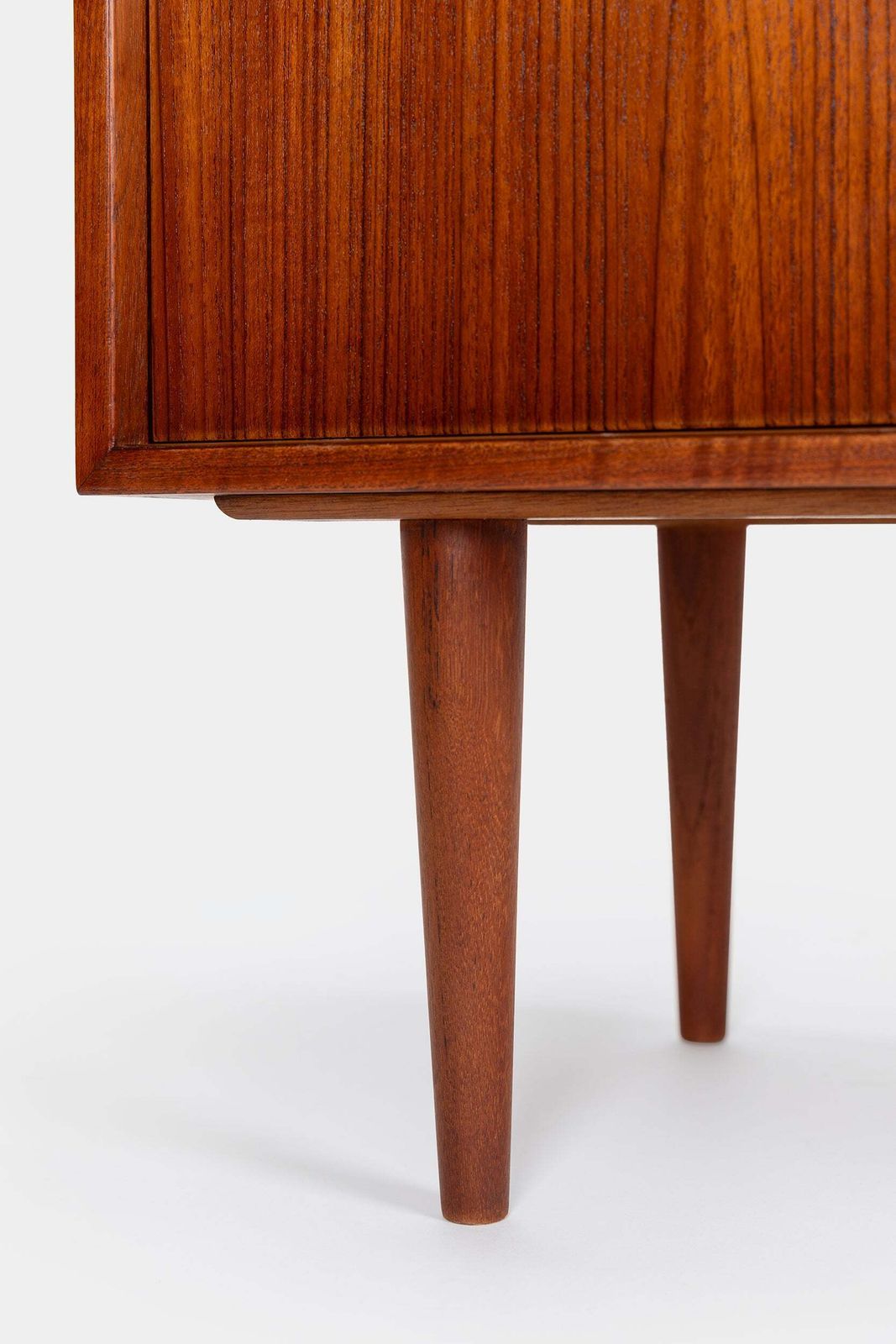 photo furniture Kai Kristiansen, Feldballes, Sliding Door Wardrobe, Teak, Denmark, 60s