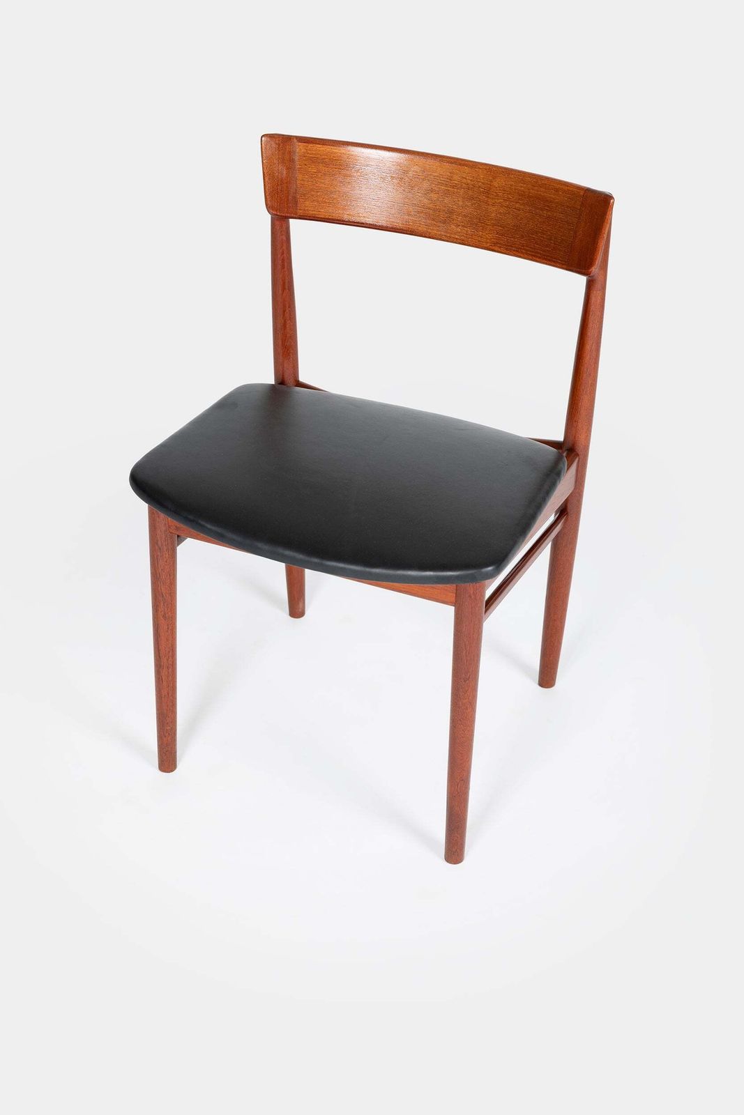Henry Rosengren Hansen, 6 Chairs Model 39, Brande Furniture Industry, 50s photo Furniture