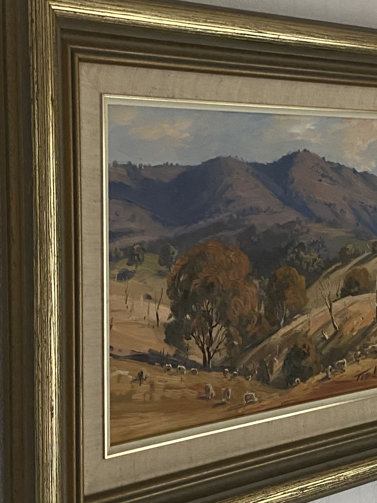 Ted Lewis, 1980s, Oil Paint, Vintage photo Art