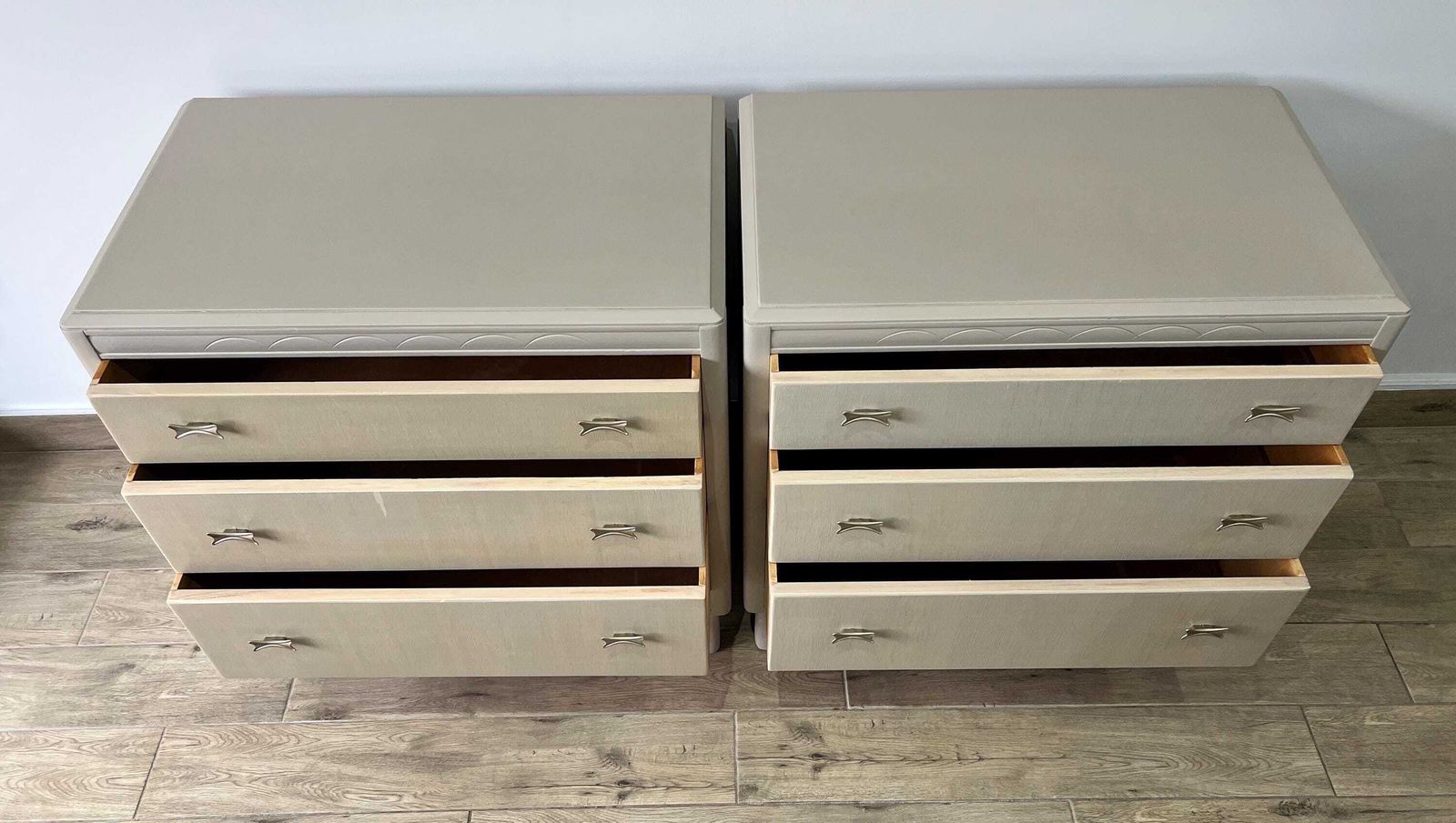 Pair Of Mid Century Lebus Chest Of Drawers, Bedside Cabinets photo 375.0