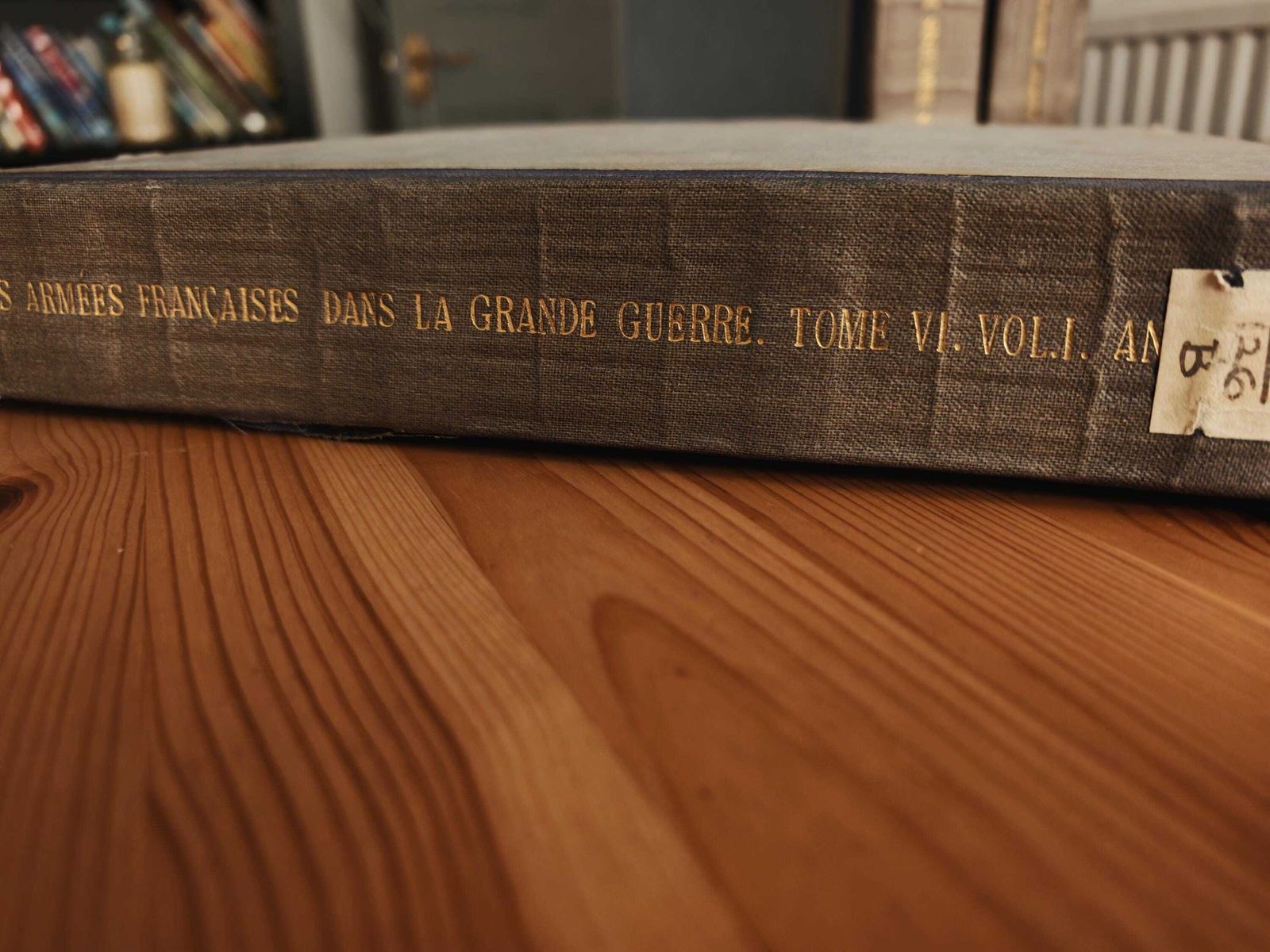 Home Decor Antique "Les Armees Francaises Dans La Grande Guerre"   Tome VI   Volume II  Set   1917 Actions Following Brest Litovsk   Gd Con   20s 30s photo