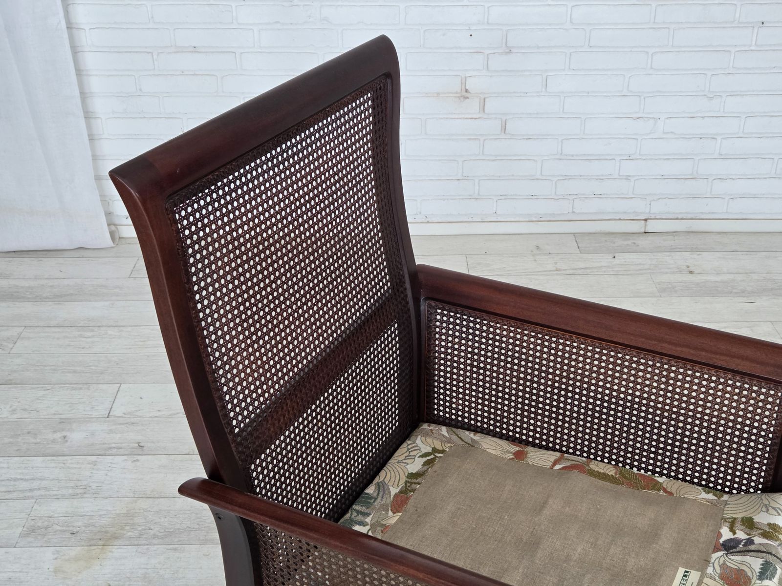 1970s, Swedish Highback Armchair By Arne Norell. photo vinterior