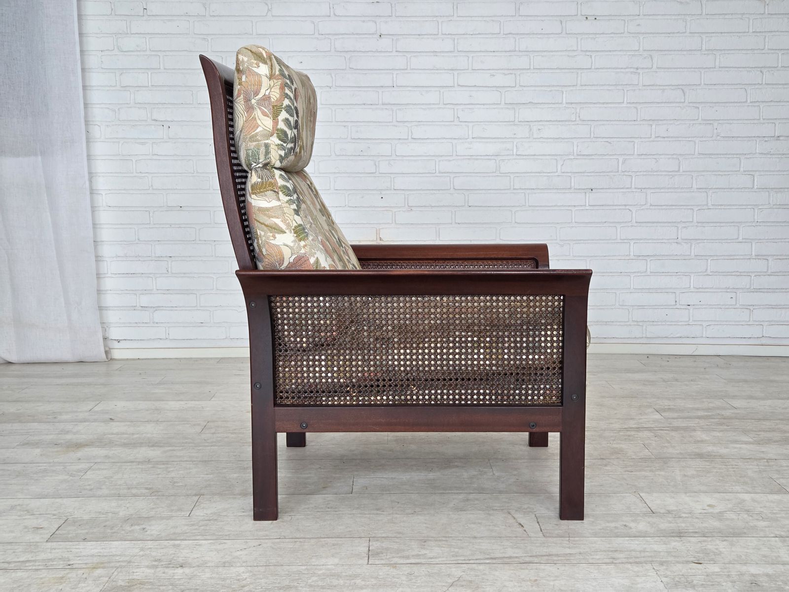 1270.0 1970s, Swedish Highback Armchair By Arne Norell. photo