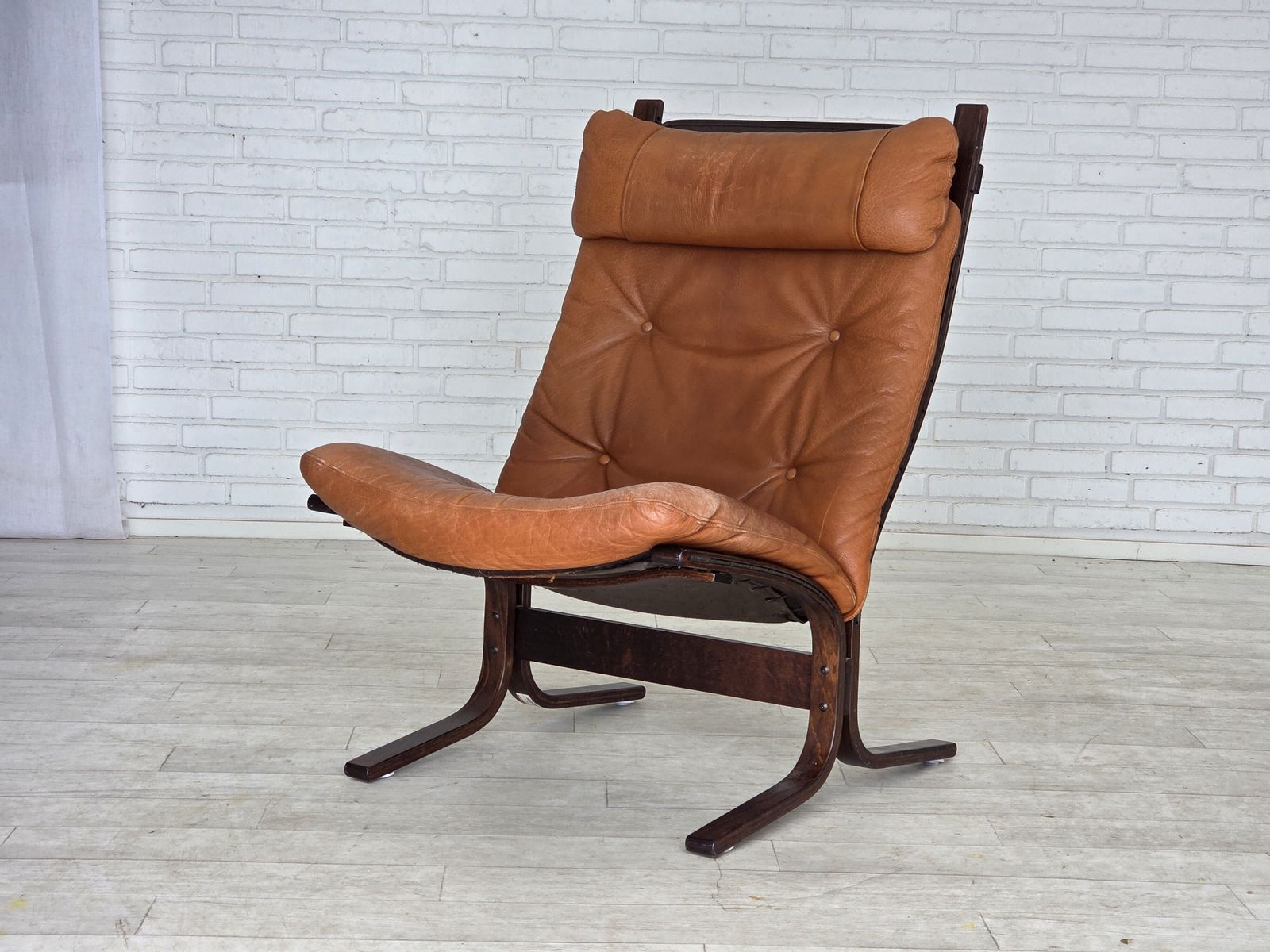 photo buy 1970s, Norwegian Design By Ingmar Relling, Lounge Chair, Model "Siesta".