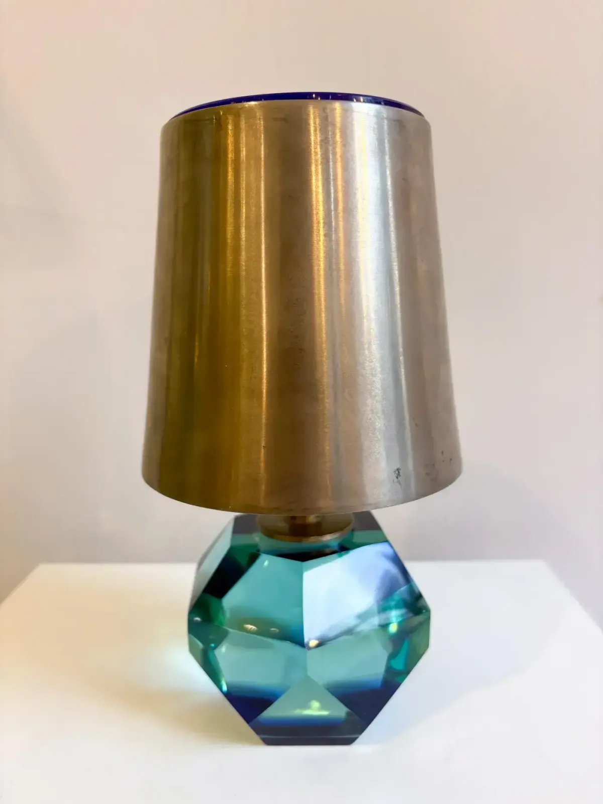 Pair Of Table Lamps Mod.2228 By Max Ingrand For Fontana Arte, 1950s photo for sale