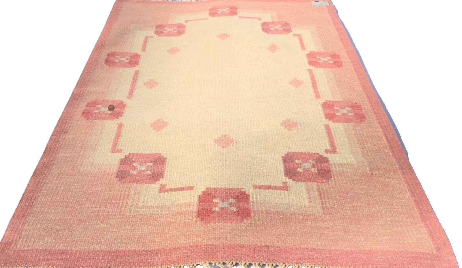 Swedish Flat Weave Kilim Rölakan Rug By Anna Johanna ångström, Lovö, 1960 70s photo buy
