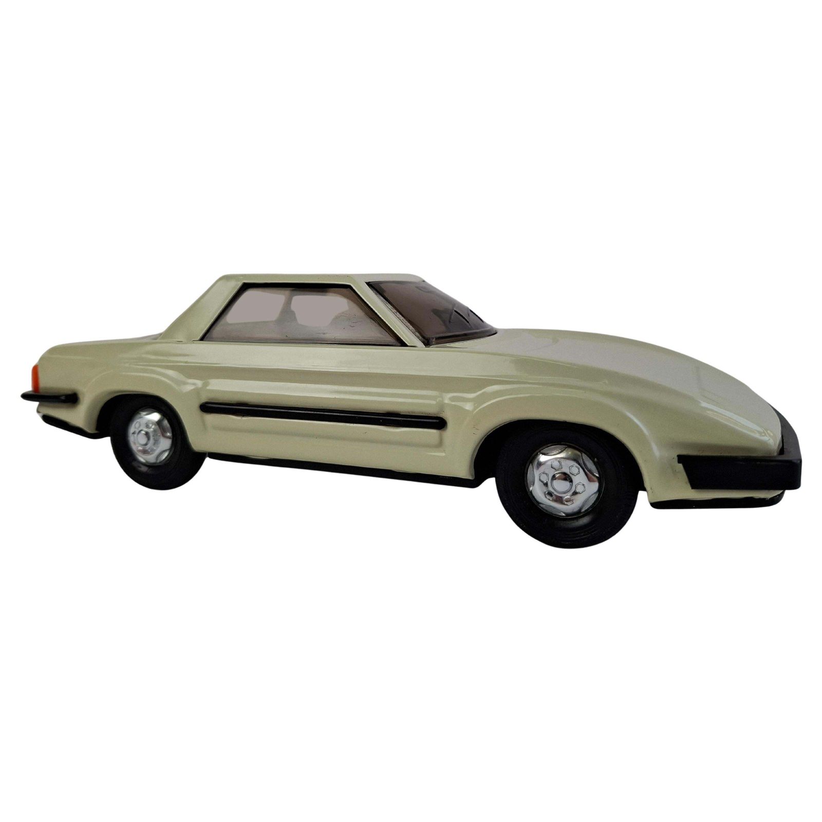 1970s Czechoslovak Ites Igra Norma Tin Friction Toy Car Mid Century Modern Space