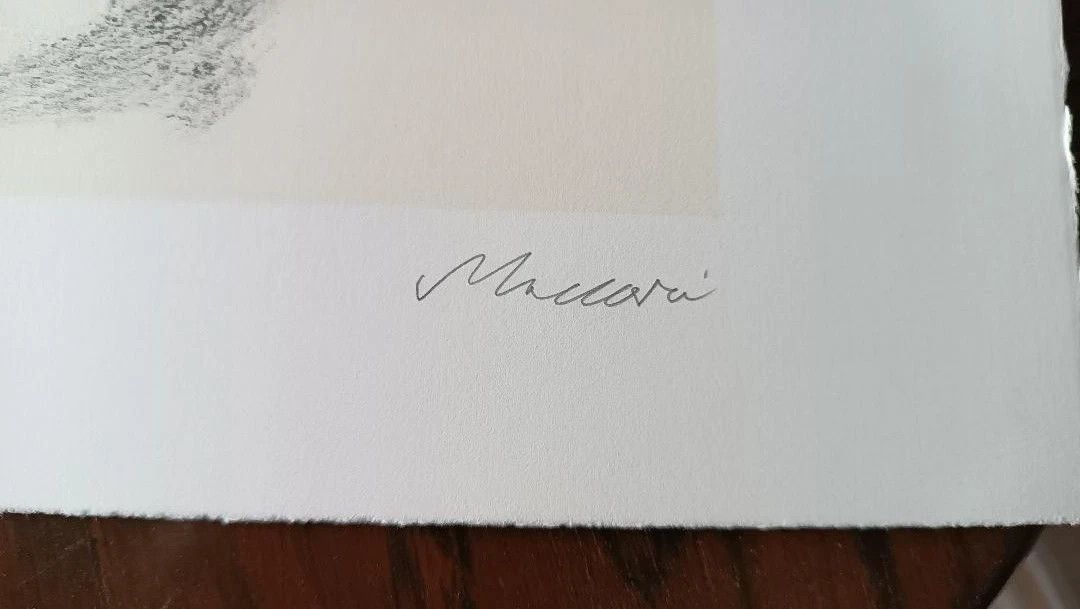 photo vinterior 2 Lithographs Numbered And Signed Mino Maccari With Stamp Angels Lucca 5