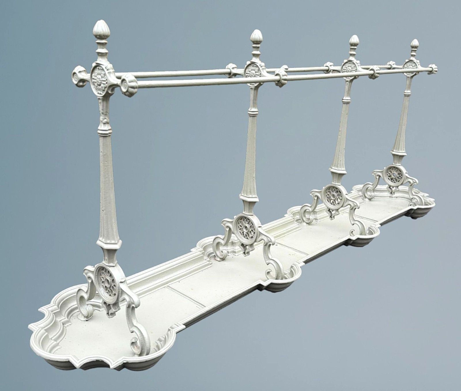 A Large Antique French Cast Iron Umbrella / Stick Stand photo Home Decor