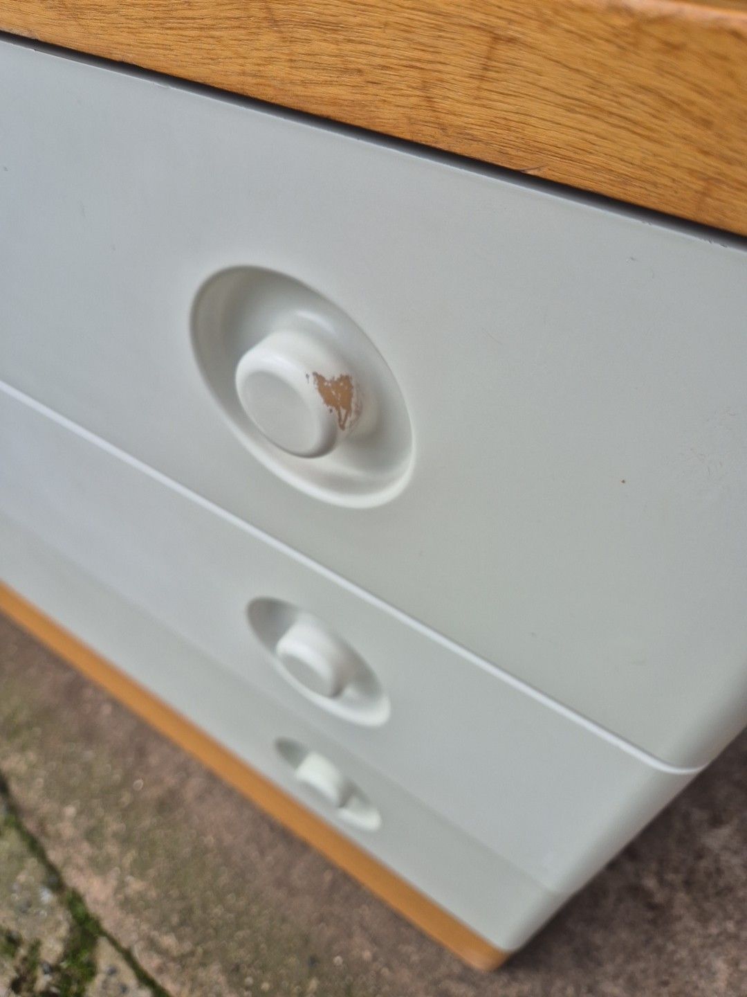 Furniture Retro/Vintage/ Mid Centurystag 3 Drawer Chest Of Drawers photo